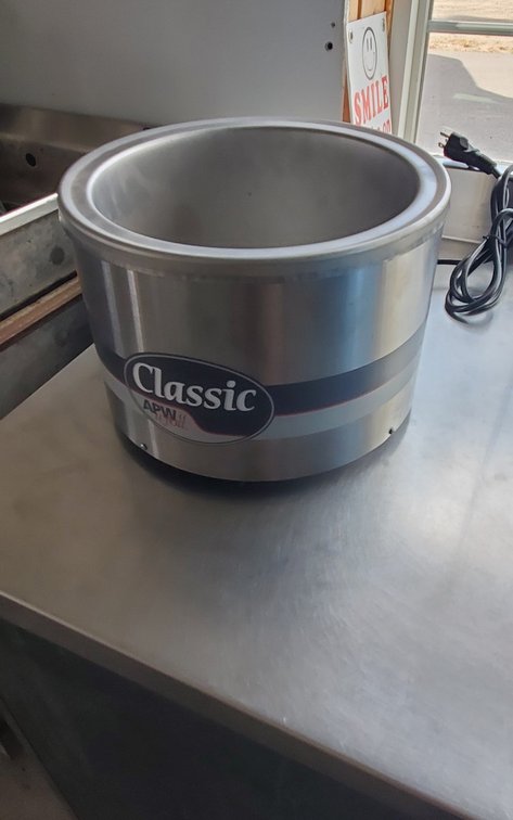 Classic model RW-2V commercial countertop warmer