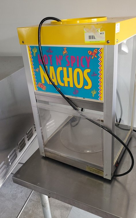Nachos display/warmer