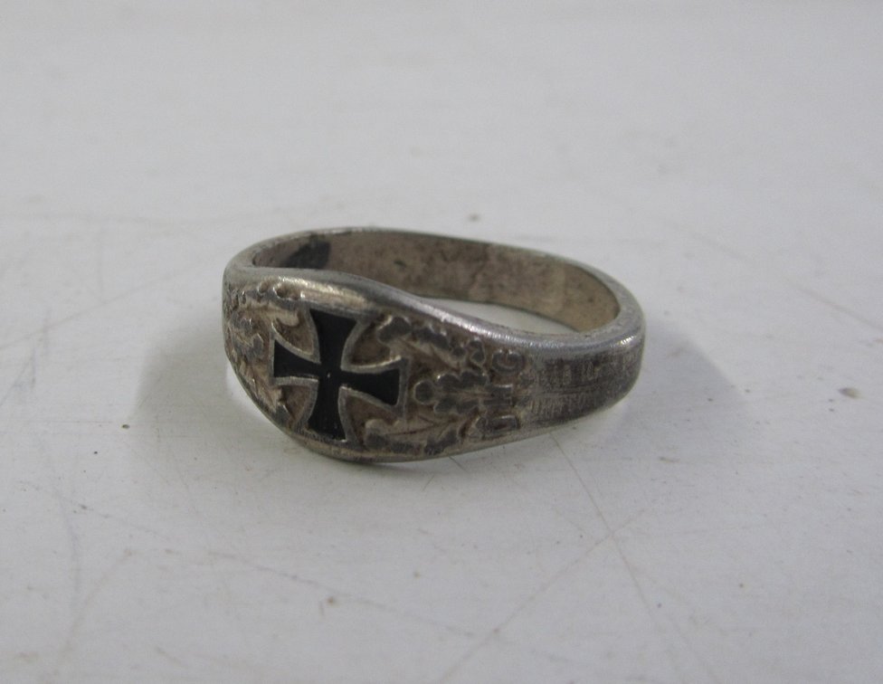 WW1 Original Iron Cross Ring
