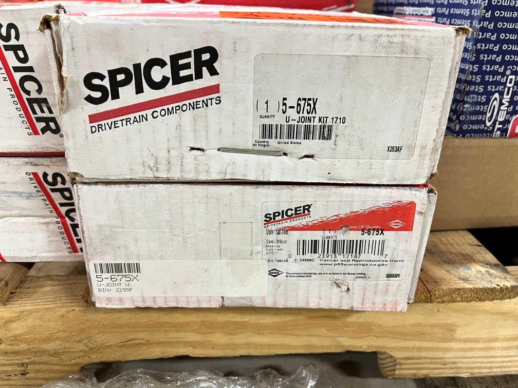 (2) Spicer 5-675X U-Joint Kits
