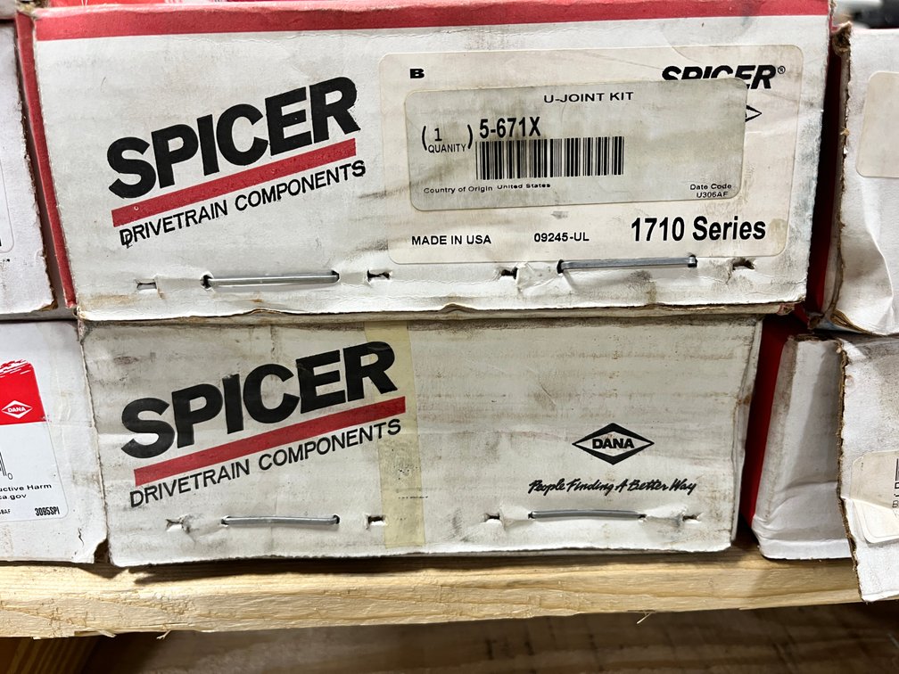 (2) Spicer 5-671X U-Joint Kits
