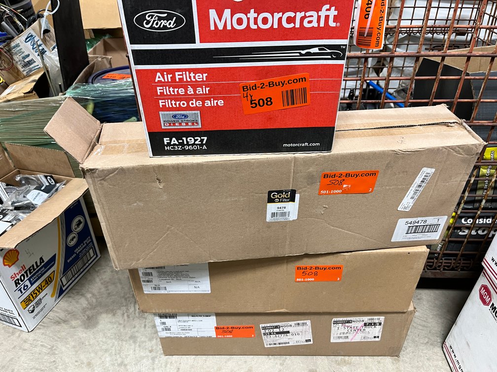 (4) Assorted Air Filters