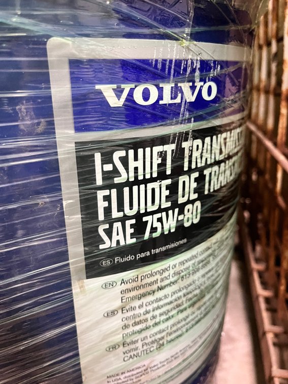 5 Gallon Bucket Volvo 75W-80 I-Shift Transmission Fluid