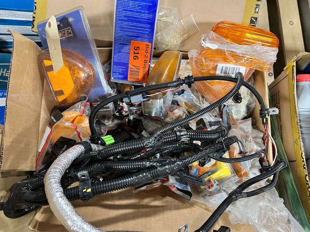Large Quantity of Lights and Wire Harness