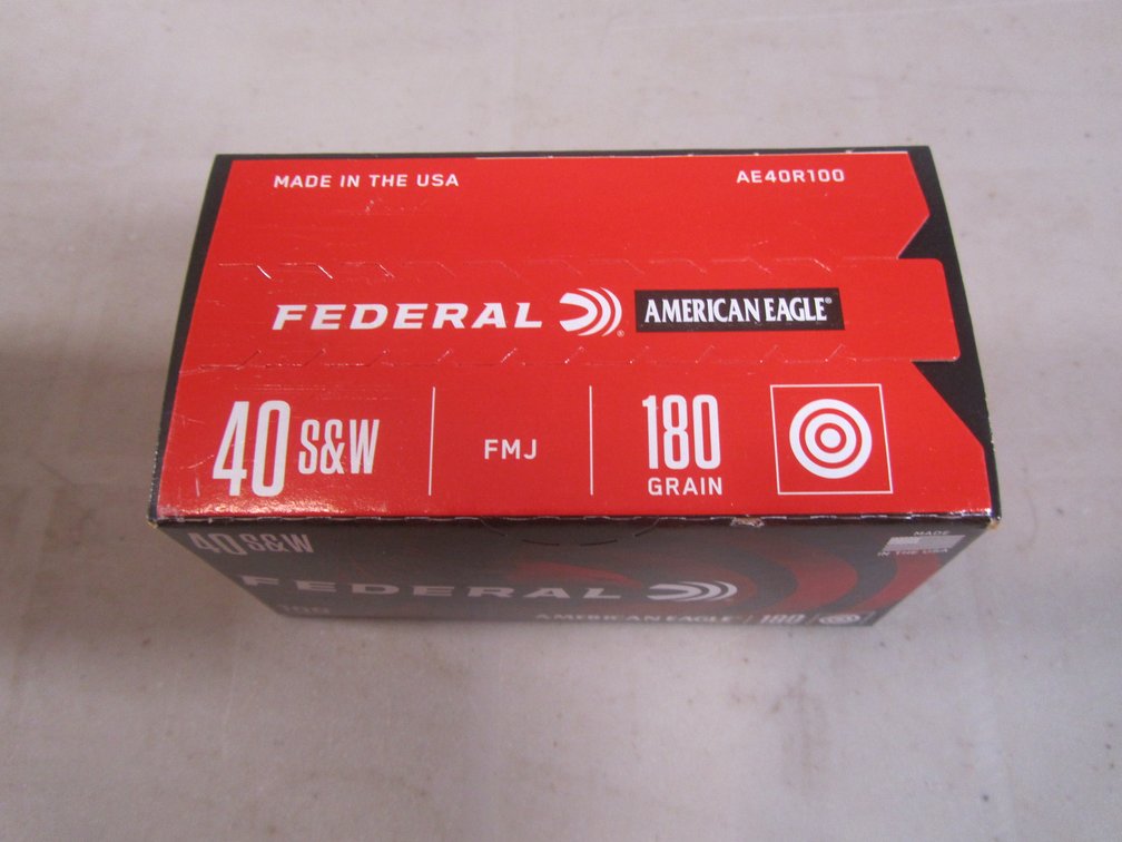 (100) Rounds Of .40 S&W Federal