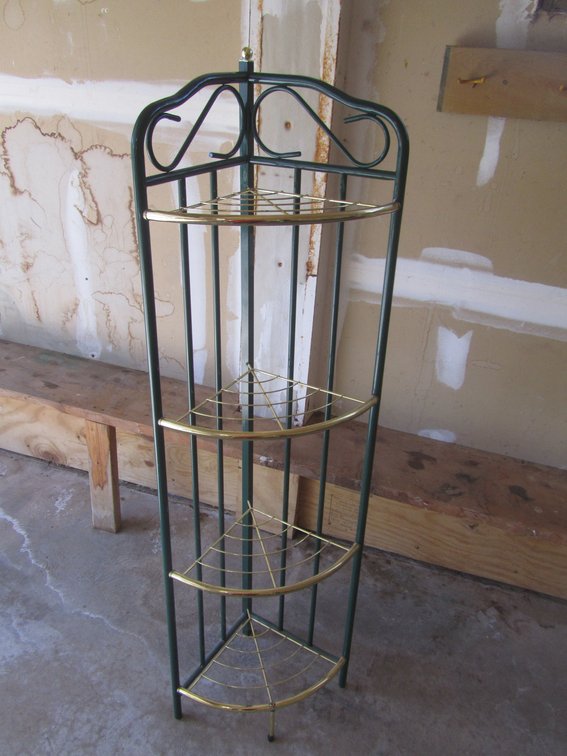 Metal Corner Display Rack