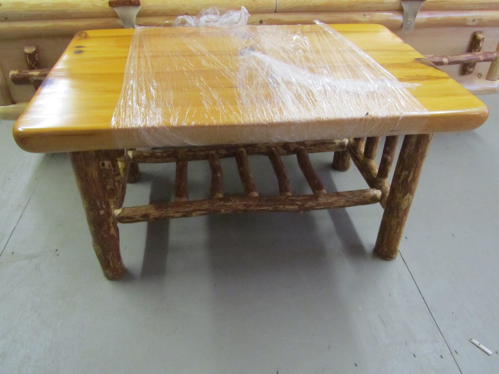 Log Coffee Table