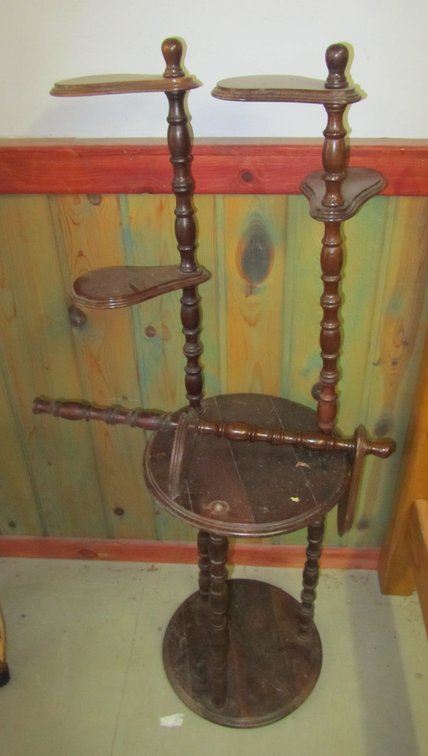 Wood Multi-Tier Shelf Table/Plant Stand
