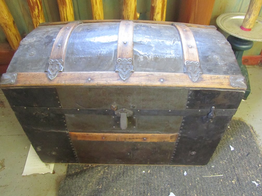 Antique Steamer Trunk
