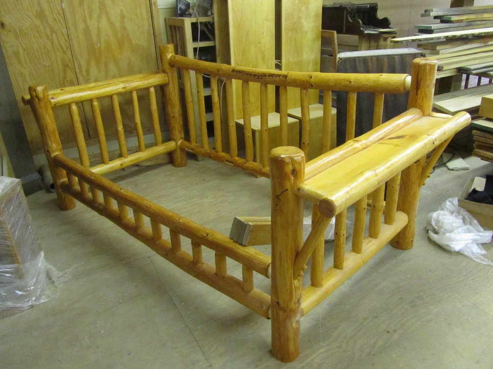 Log Day Bed Frame