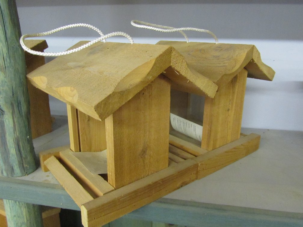 (2) Handmade Bird Feeders