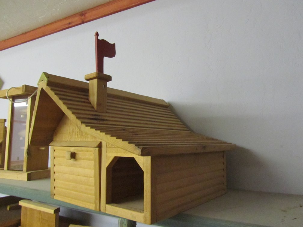 Handmade Wood Mail Box