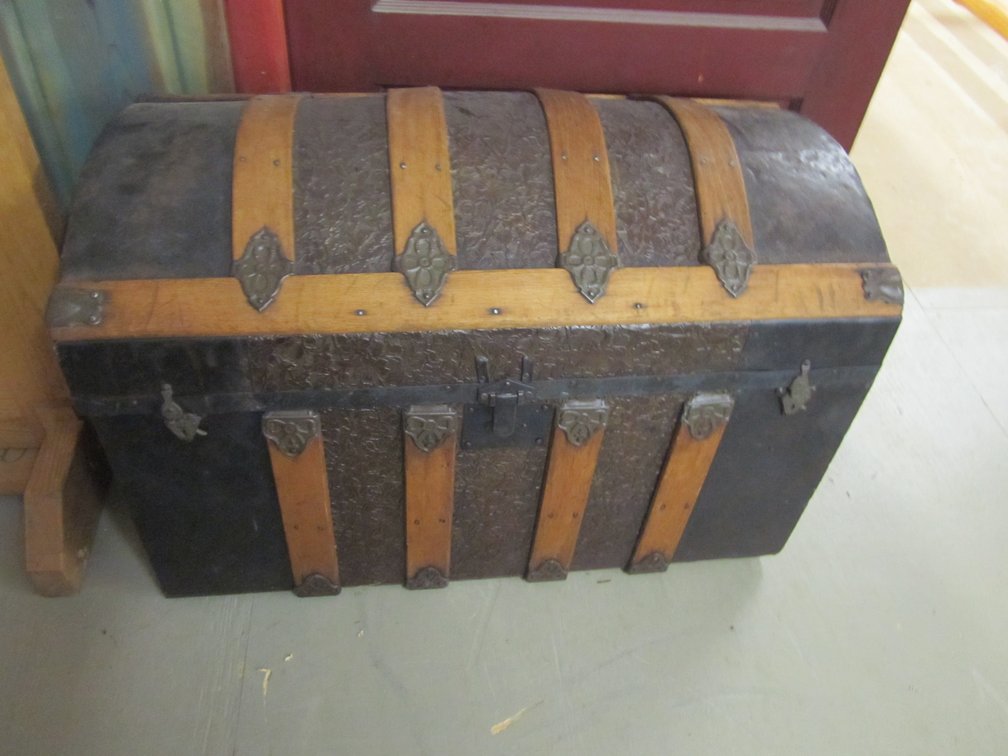 Antique Steamer Trunk