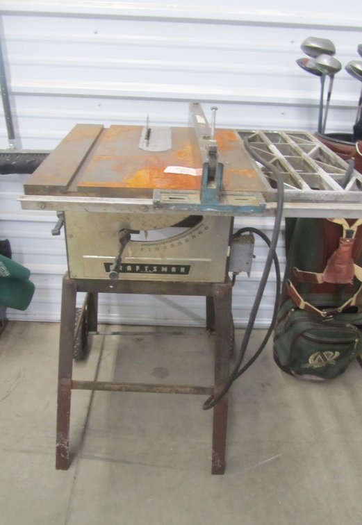 Craftsman Table Saw w/Stand