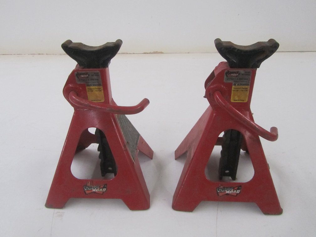 (2) Cross Road 2 Ton Jack Stands
