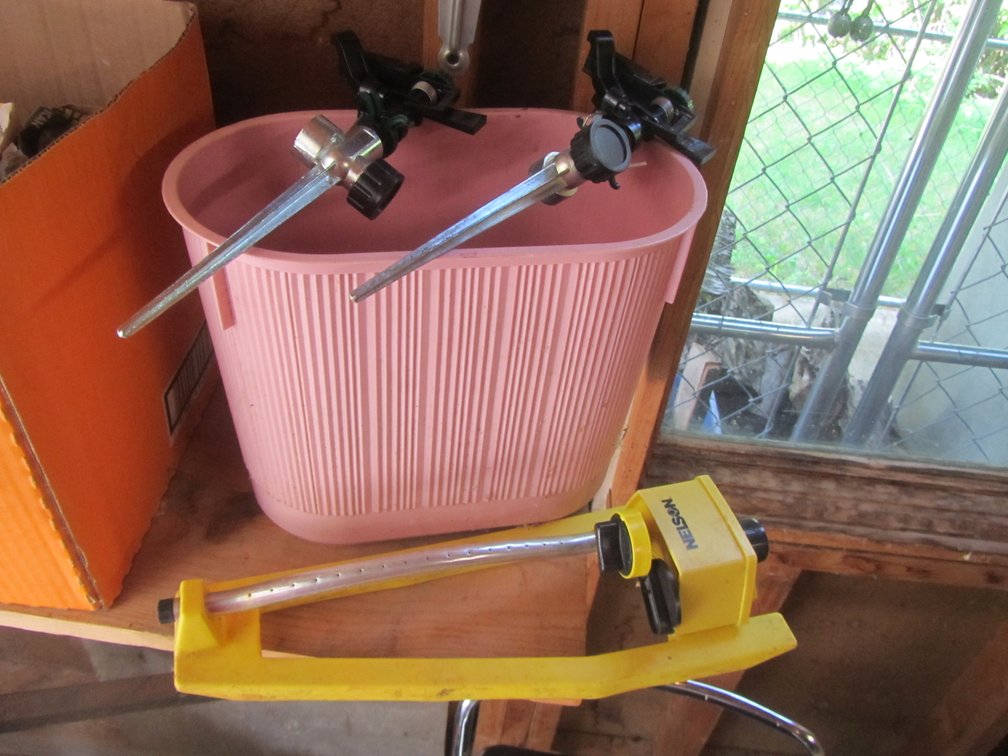 Lot Of Sprinklers And Sprayer Nozzles