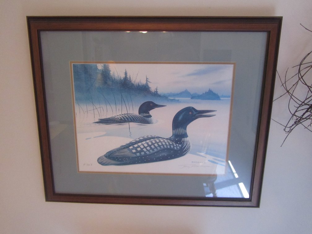 Jerry Raedeke Ducks Unlimited Loon Print