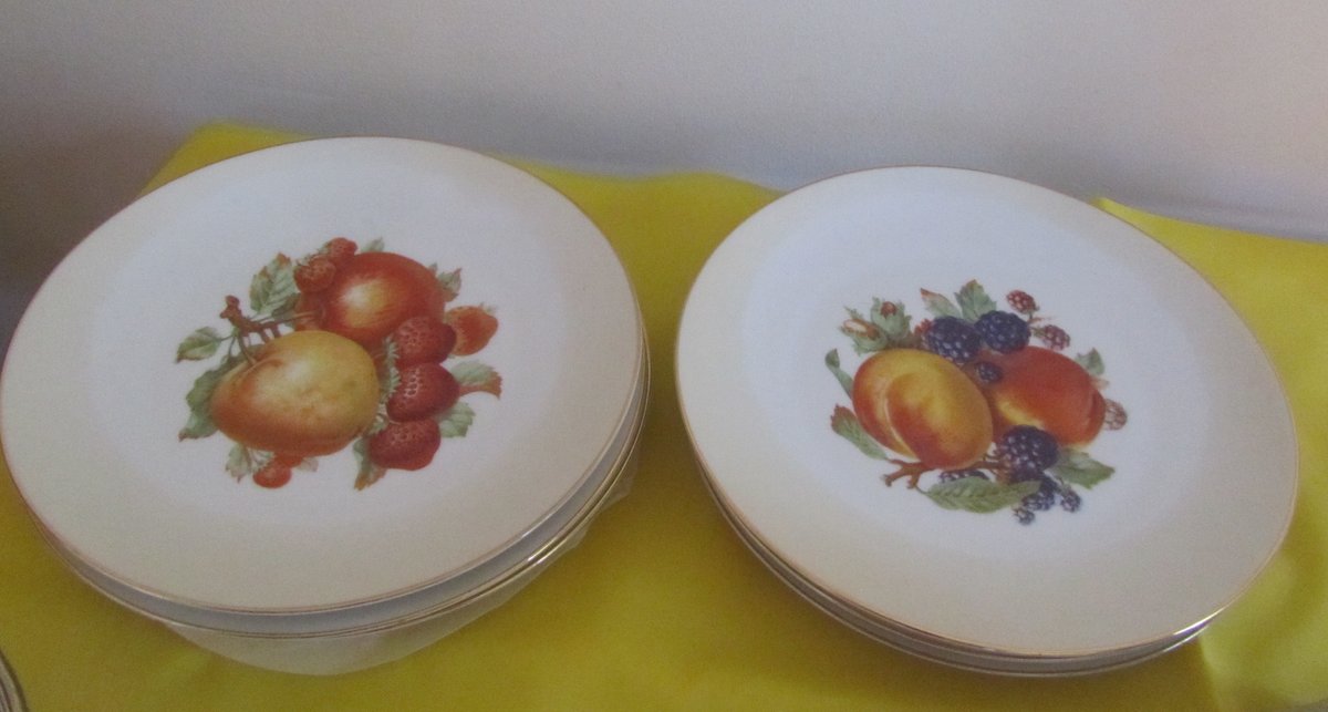 (6) Bareuther Waldsassen 8" Plates