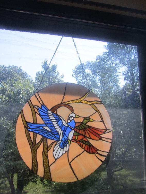 Stained Glass Hanging
