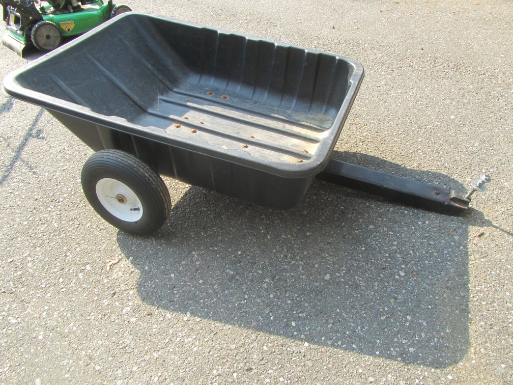 Pull-Behind Utility Lawn Cart