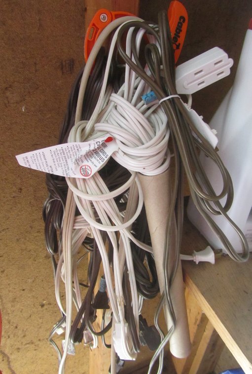 Lot Of Household Extension Cords