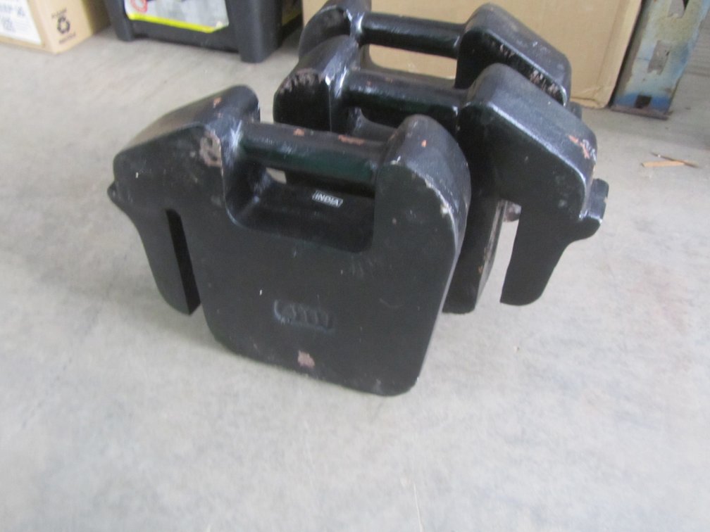 (3) #4111 Tractor Weights