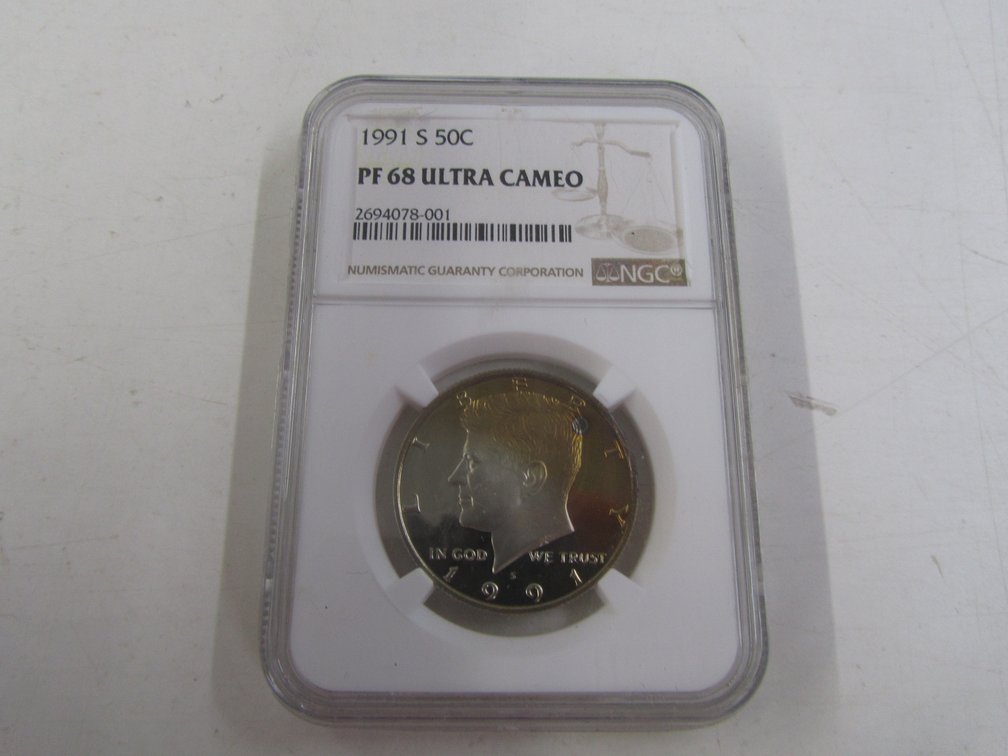 1991-S Kennedy Half Dollar