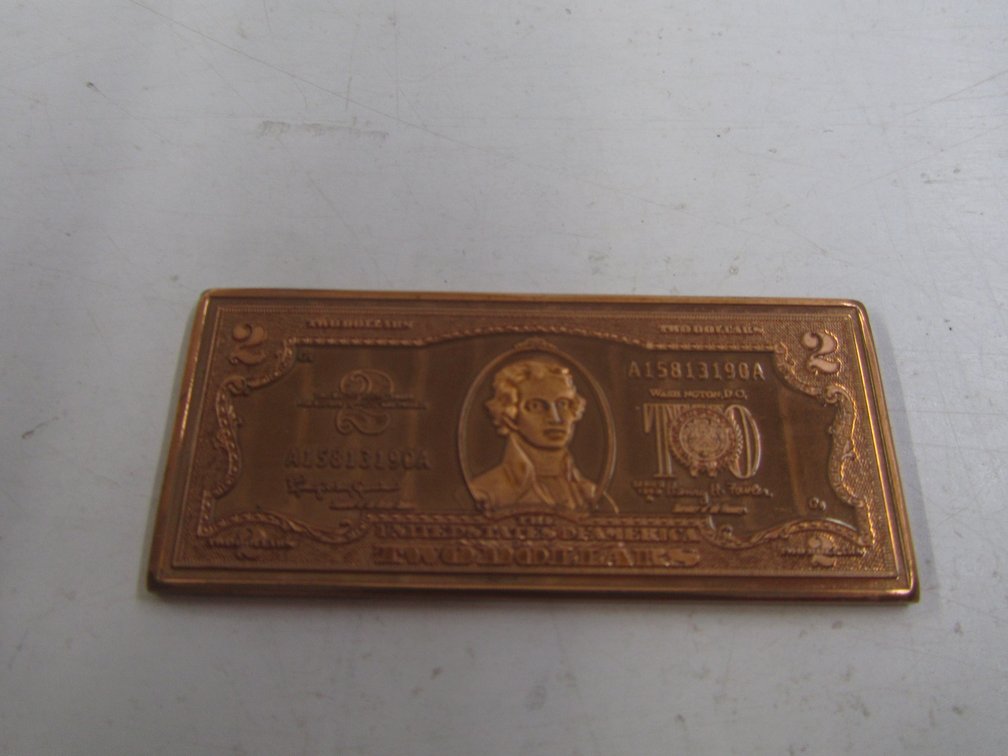 One Troy Ounce .999 Fine Copper Bar