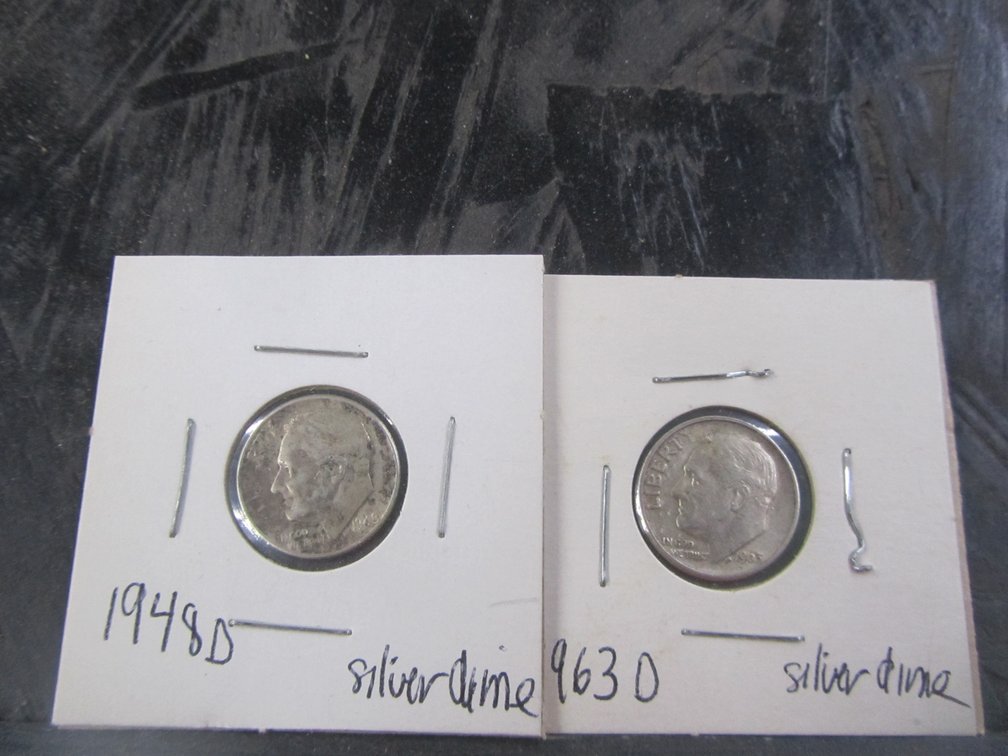 (2) Silver Dimes
