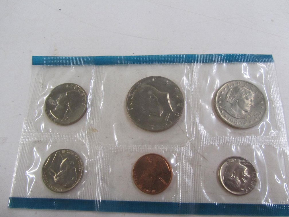 1980-P Uncirculated Coin Set