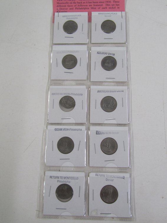(10) 2004 Commemorative Nickels