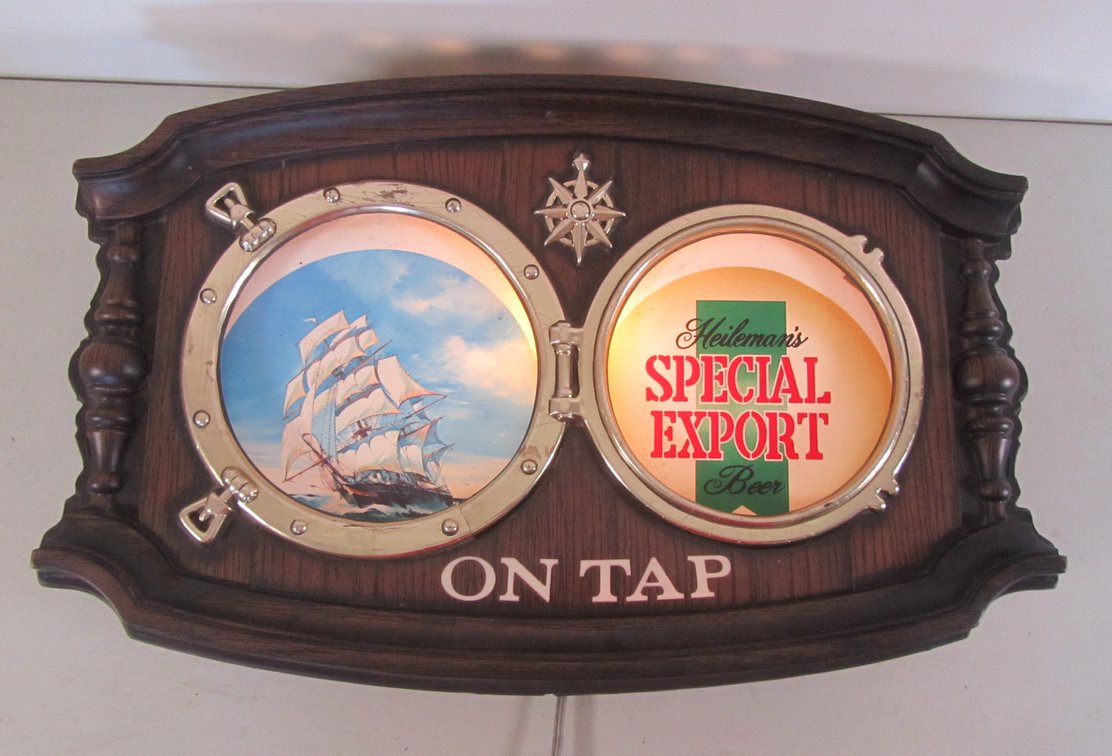 Heileman's Special Export Beer Lighted Sign