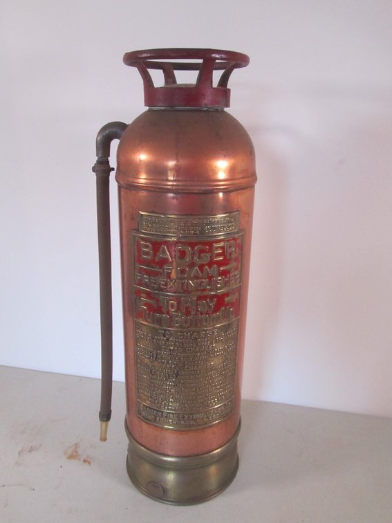 Vintage Badger Foam Fire Extinguisher