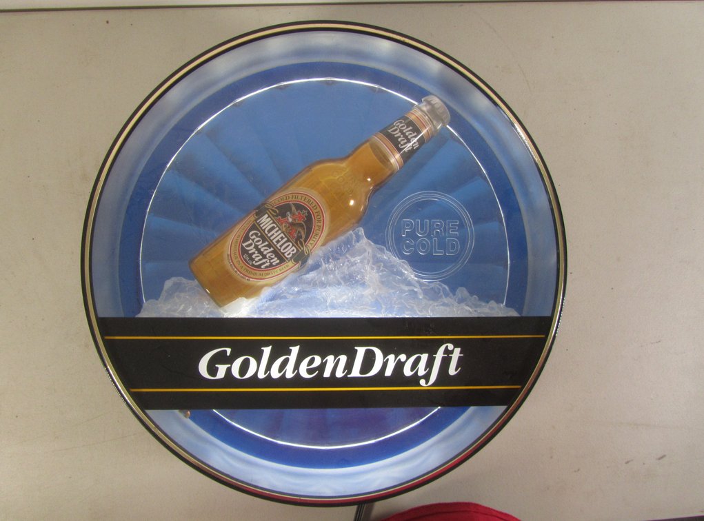 Michelob Golden Draft Beer Lighted Sign