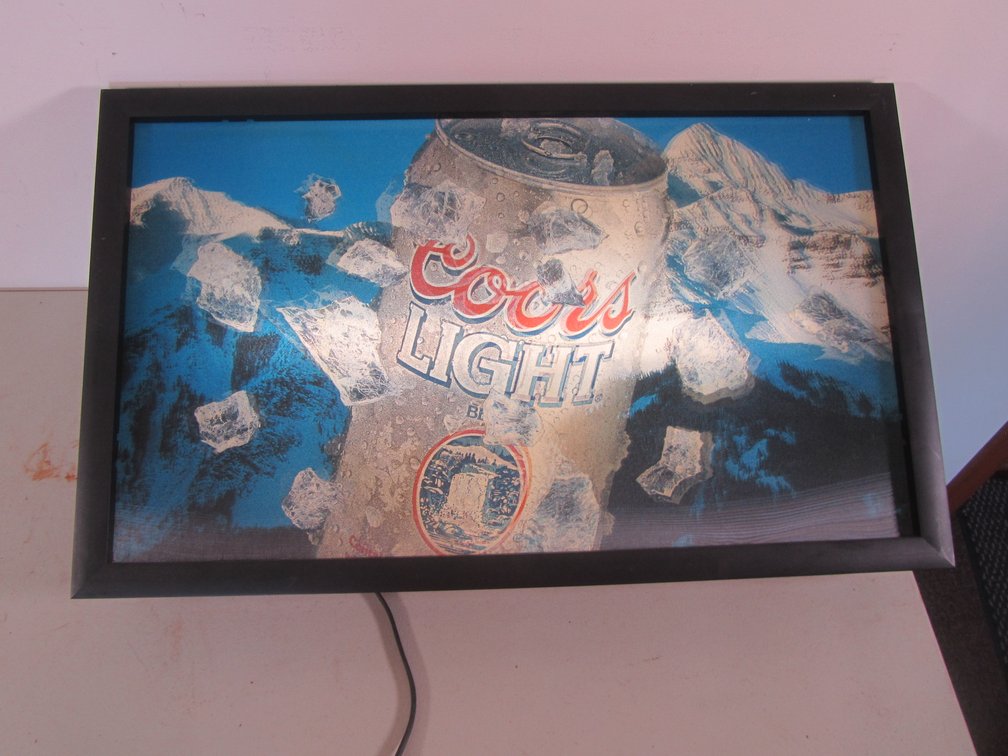 Coors Light Lighted Sign