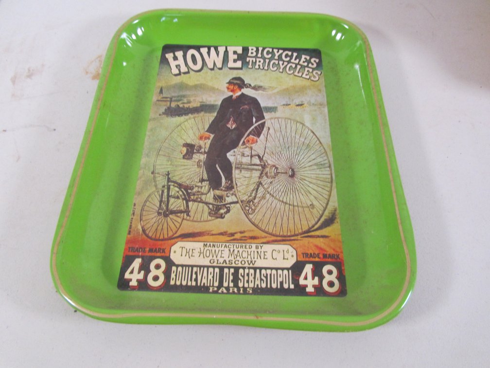 Howe Bicycles Tricycles Metal Tray