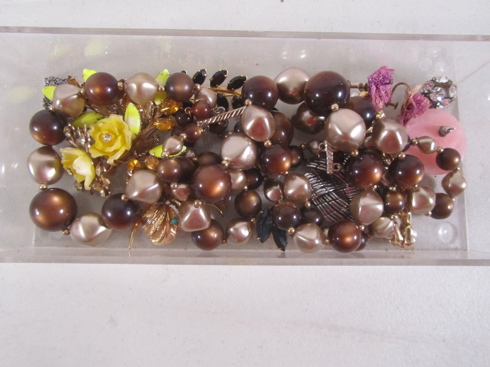 Lot Of Vintage Costume Jewelry