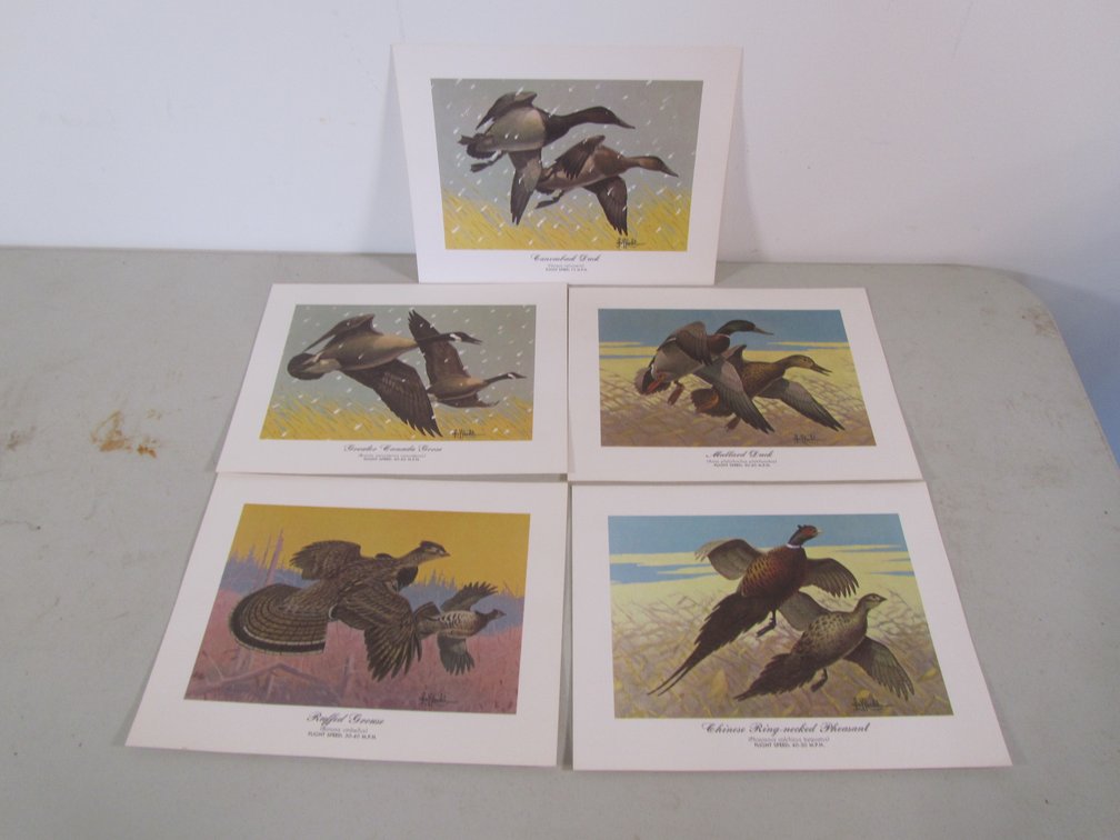 Set Of (5) Les C. Kouba Prints