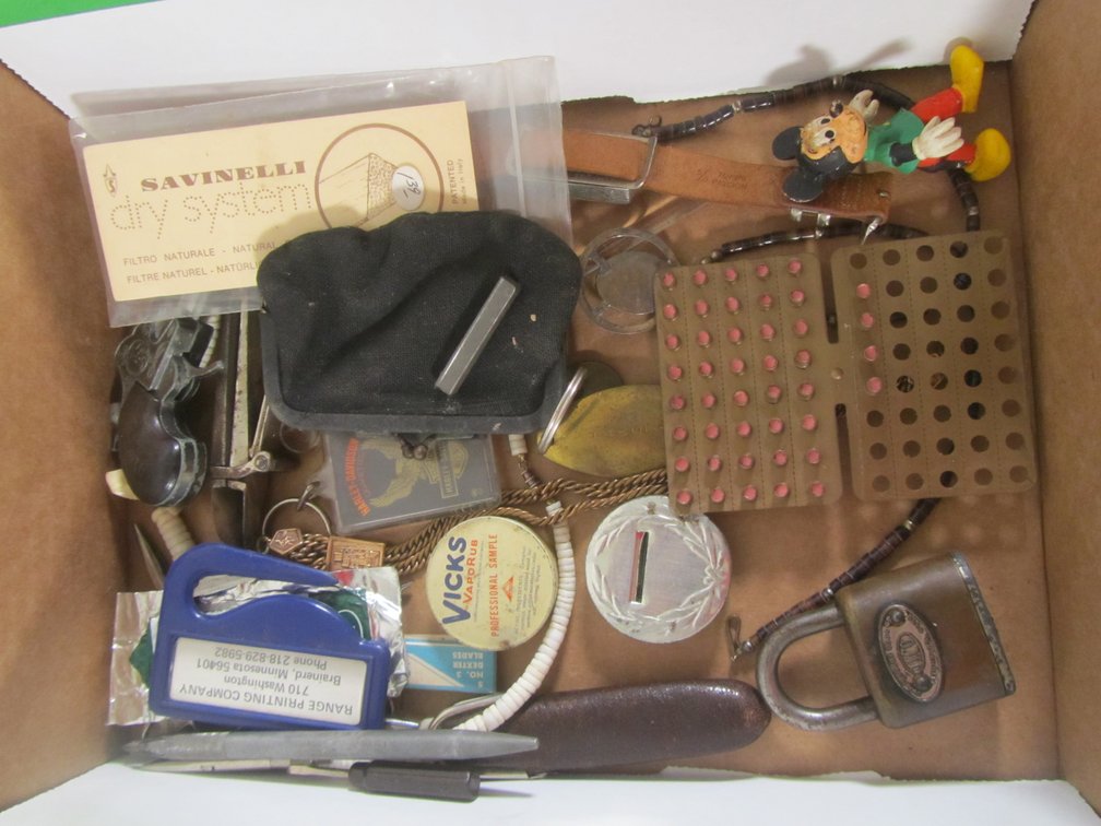Flat Of Assorted Collectibles