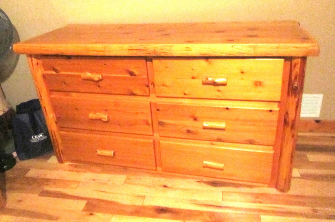 6-Drawer Log Dresser