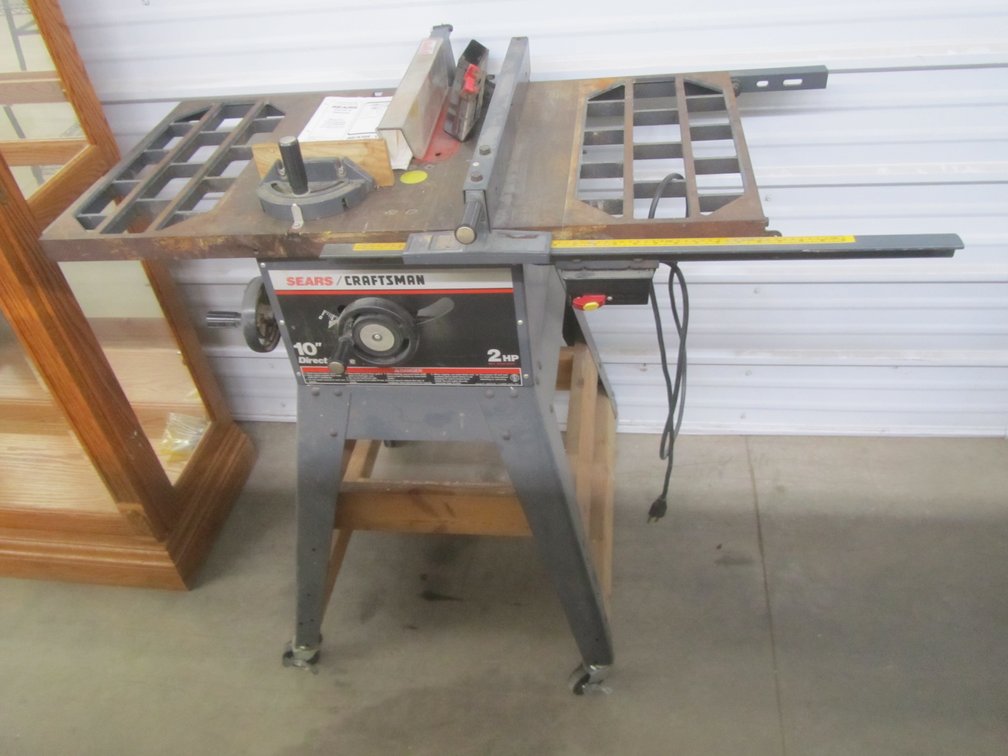 Sears Craftsman 10" Direct Drive Table Saw w/Stand