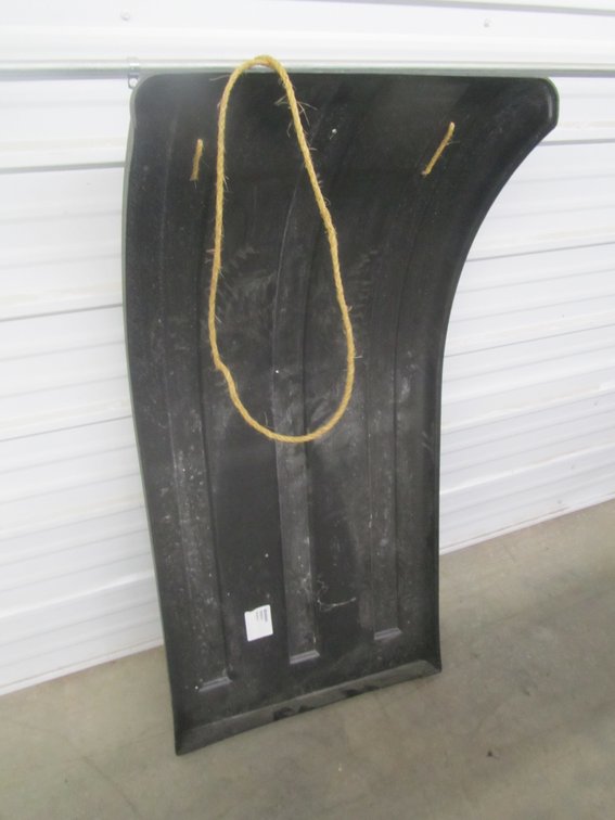 Truck Quarter Fender Turned Into Sled