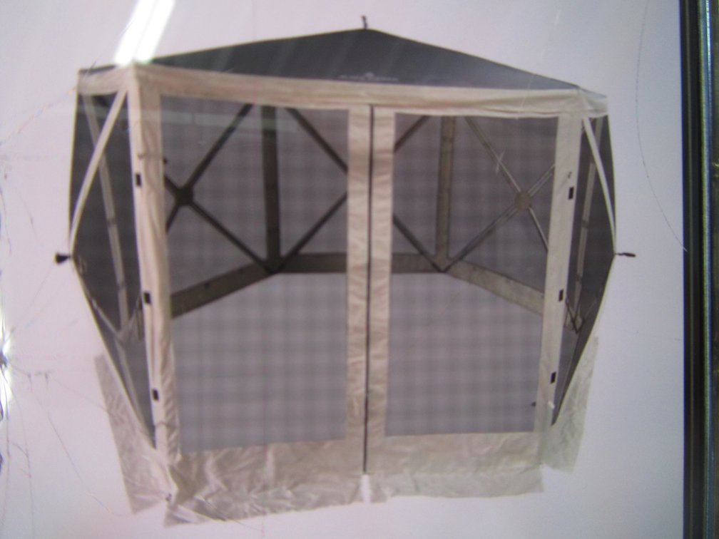 Black Sierra 6-Sided Screen House