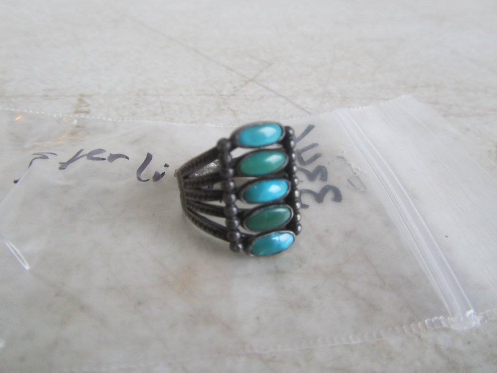 Sterling Silver Turquois Ring