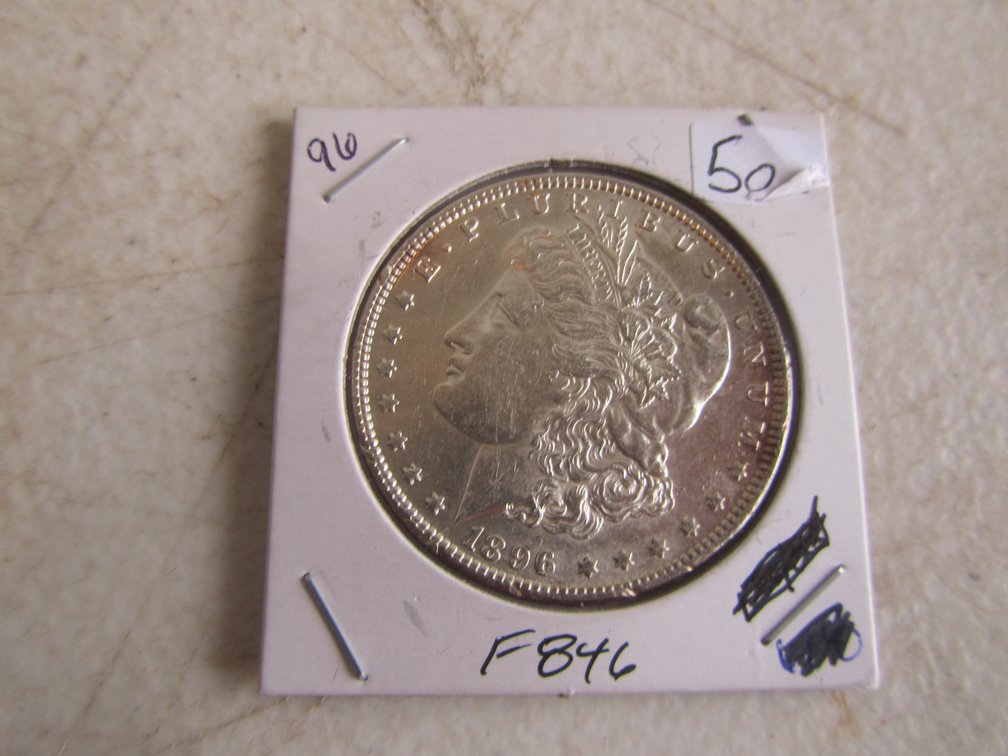 1896 Silver Morgan Dollar