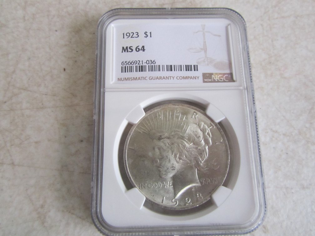 1923 Silver Peace Dollar