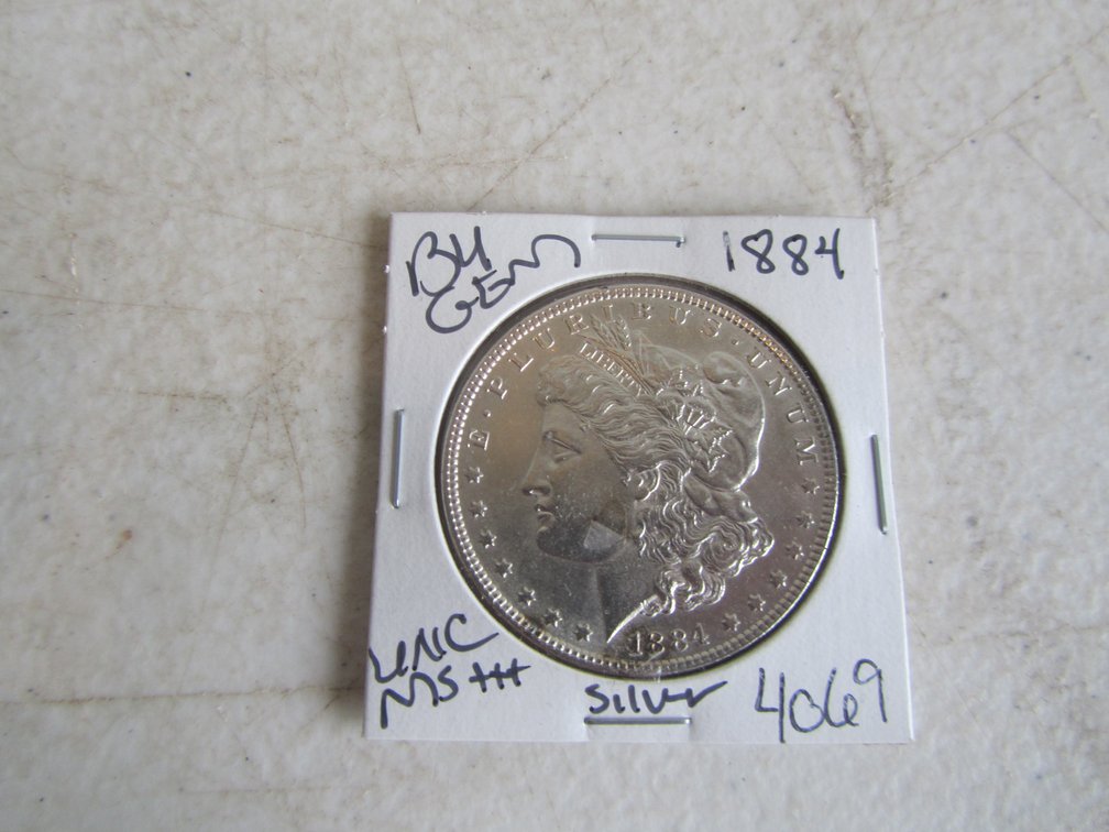 1884 Silver Morgan Dollar