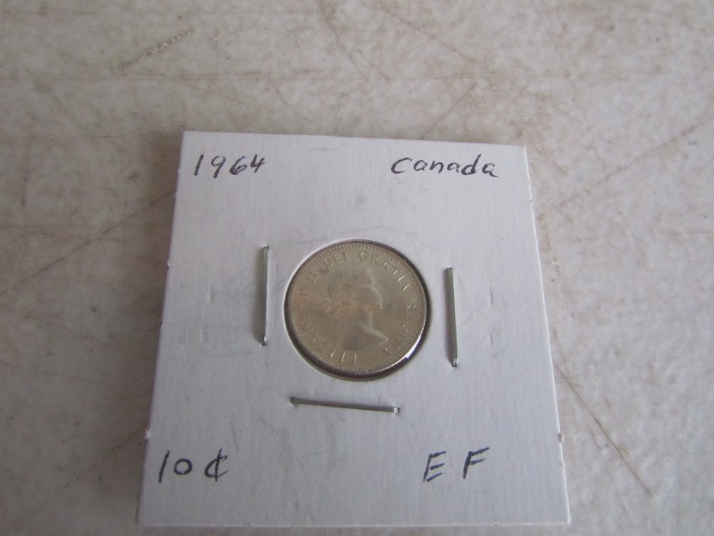1964 Canadian Dime