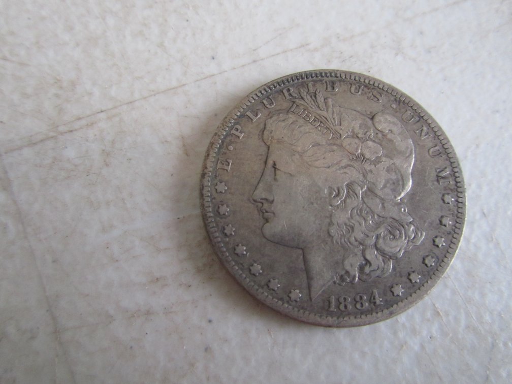 1884-S Silver Morgan Dollar