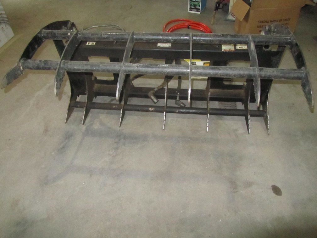 Virnig Rock Grabber Skidsteer Attachment